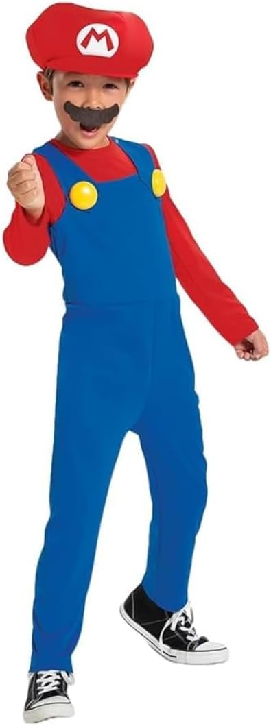 Disguise Super Mario Bros. Mario Costume (3 4YR)