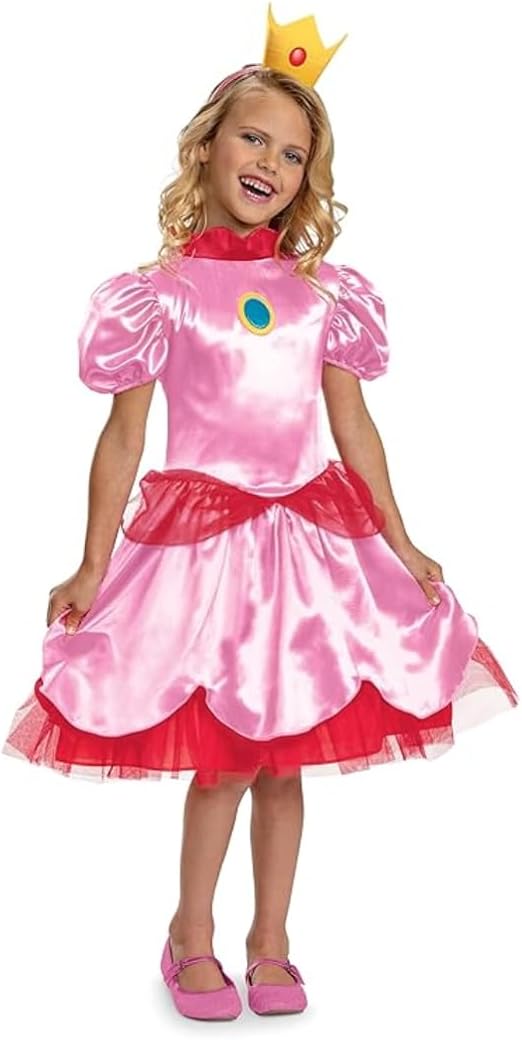 Disguise Princess Peach Fancy Dress Costume (3 4YR)