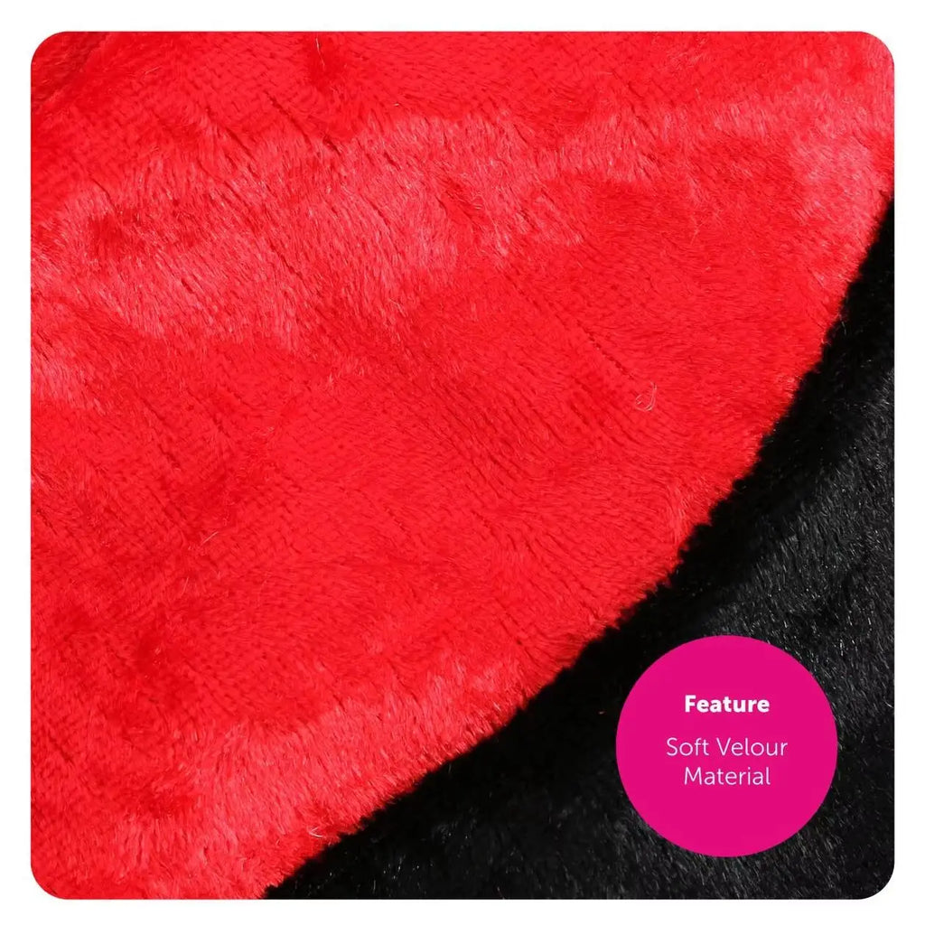 Girls Evil Dog Lady Costume - Dalmatian Print Dress - Perfect for Halloween & World Book Day Fancy Dress