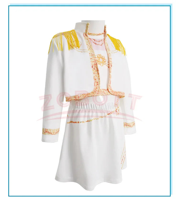 2026 HOT Kpop Demon Hunter Anime Movie Kids Cosplay Rumi Zoey Mira 3D Print Costume Suit Clothes KPop Rumi Zoey Cosplay Outfit