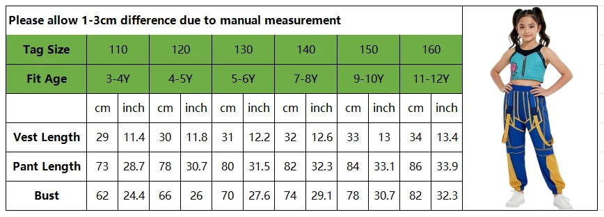 2026 Girl Cosplay Pop Singer Fashion Spring Summer Clothes Stage Performance Dress Up Uniform Children Show Party Costumes