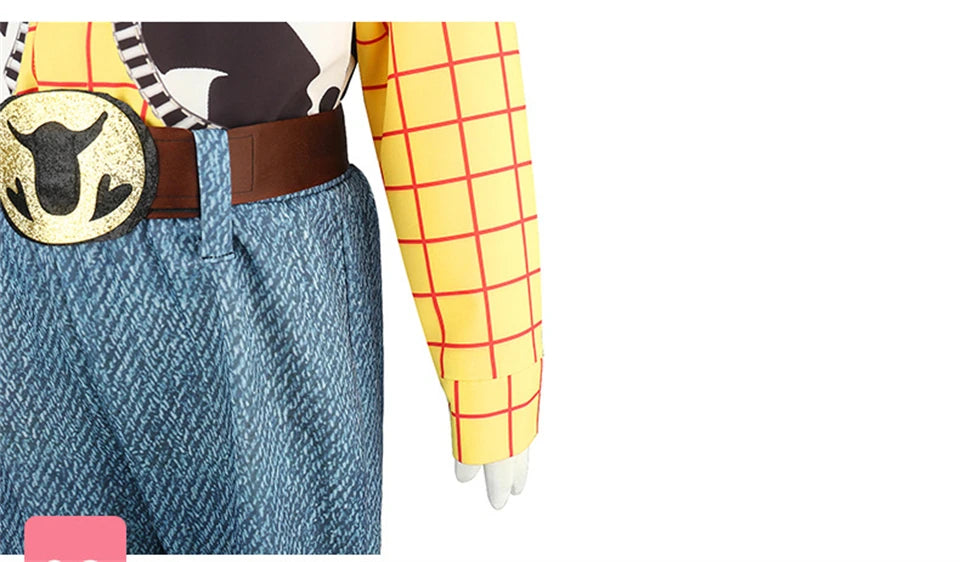 Woody Jessie Western Fancy Toy Kids Clothes Halloween Cosplay Performance Children's Costume Carnival Party Boys Girls Outfits