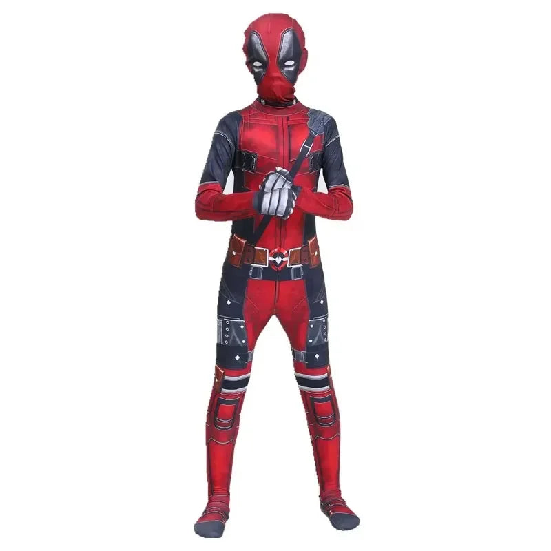 Spiderman Costume for Kids Adult Tobey Maguire Cosplay Bodysuit Superhero Zentai Suit Jumpsuit Halloween Carnival Party Costumes