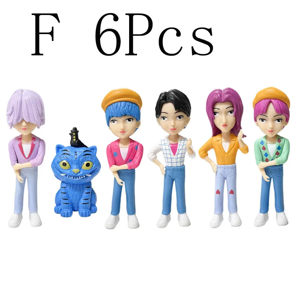 HOT K-pops D-emon H-unters Figure Rumi Zoe Mira anime polyvinyl chloride character collection desktop trinkets Childrens gift