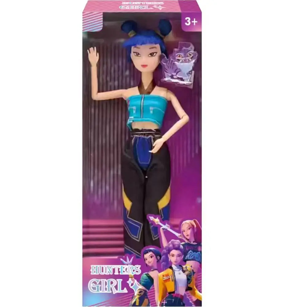 2026 Hot Music Style Demonic Group Anime Figure Rumi Mira Zoey Action Figure Cosplay Doll Cute Gift for Kids Birthday Gifts