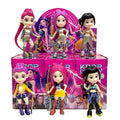 New 10cm 6pcs Random Blind Box Anime K-Pop D-emon H-unters Girl Group RUMI MIRA ZOEY Figure Action Pvc Models Toy Ornament Gifts