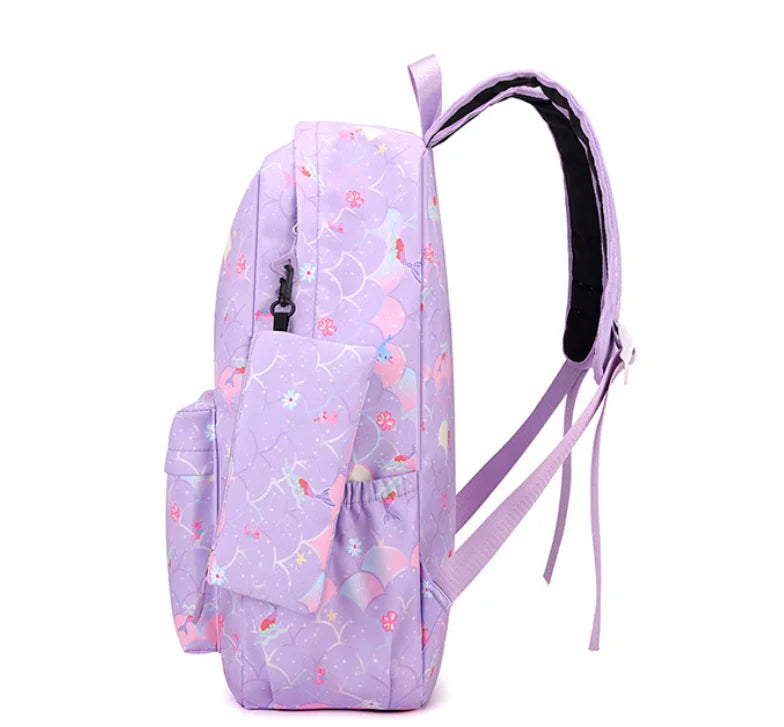 Fashion KPop Demon Hunters Backpacks 3pcs Rumi Mira Zoey HUNTR/ Boys School Bags For Women Girls Kawaii Capacity Mochilas