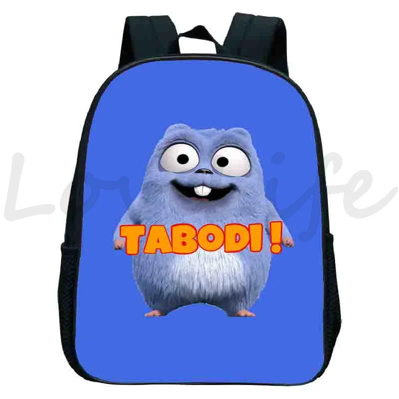 GRIZZY AND THE LEMMINGS Backpack for Boys Girls Kindergarten School Bags Children Cartoon Lemmings Bear Rucksack Kids Bookbags