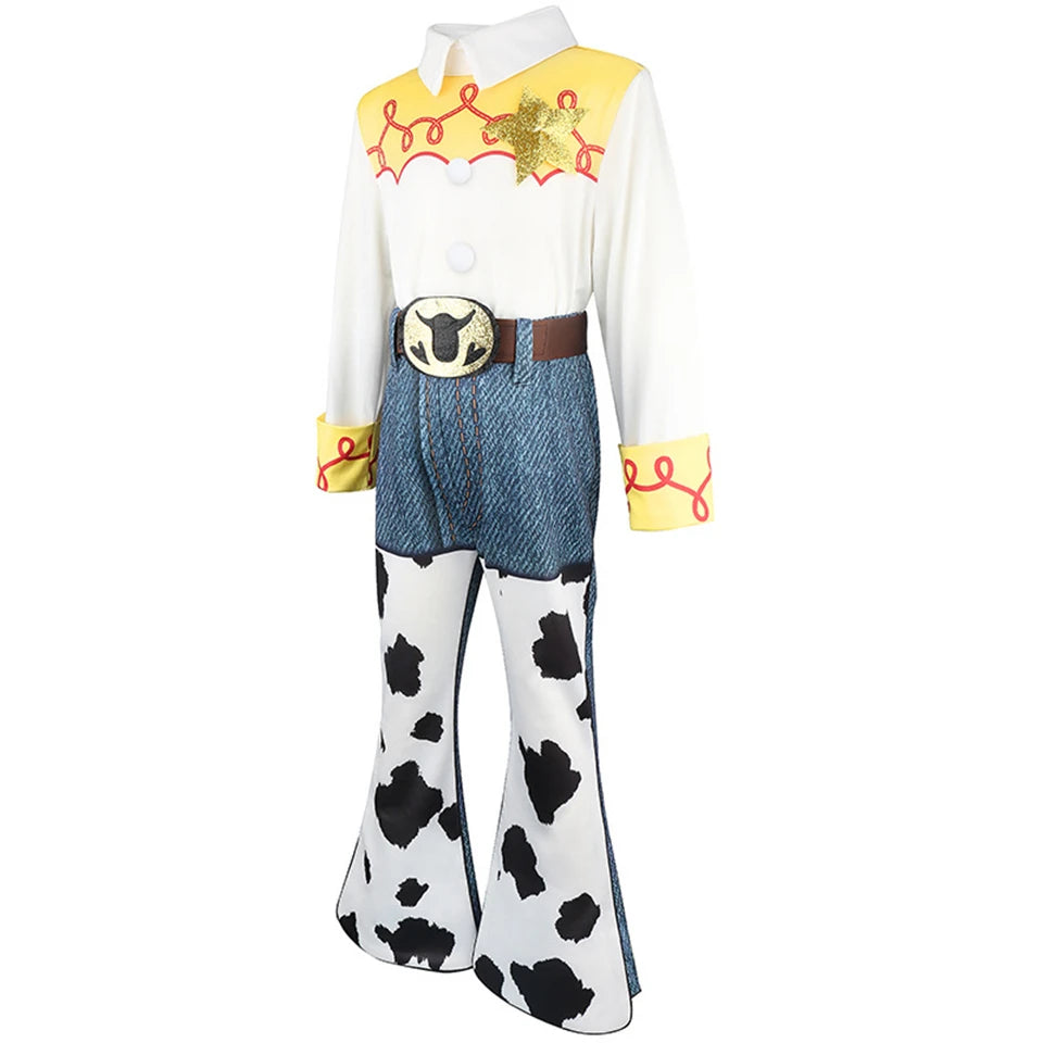 Woody Jessie Western Fancy Toy Kids Clothes Halloween Cosplay Performance Children's Costume Carnival Party Boys Girls Outfits