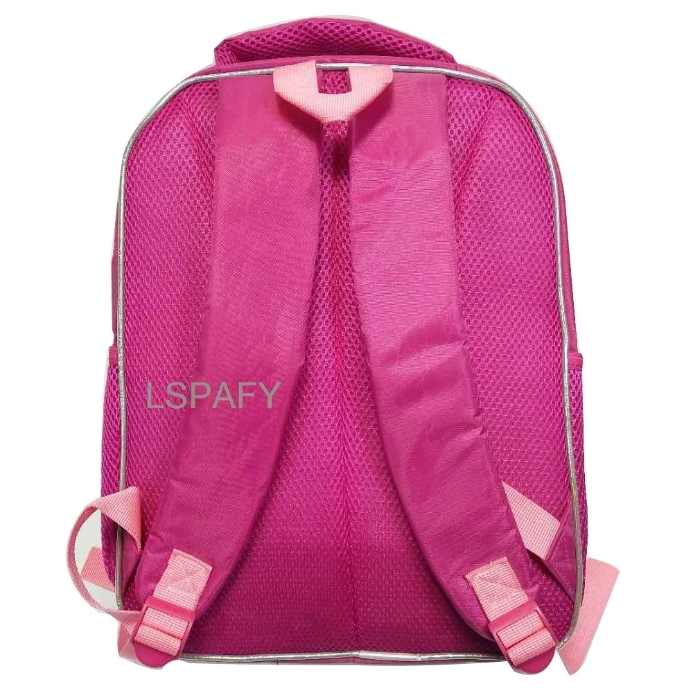 KPop Demon Hunters School Bags Rumi Mira Zoey 12inch Boys Girls Backpack Soft Pink Mochilas Cartoon School Bags