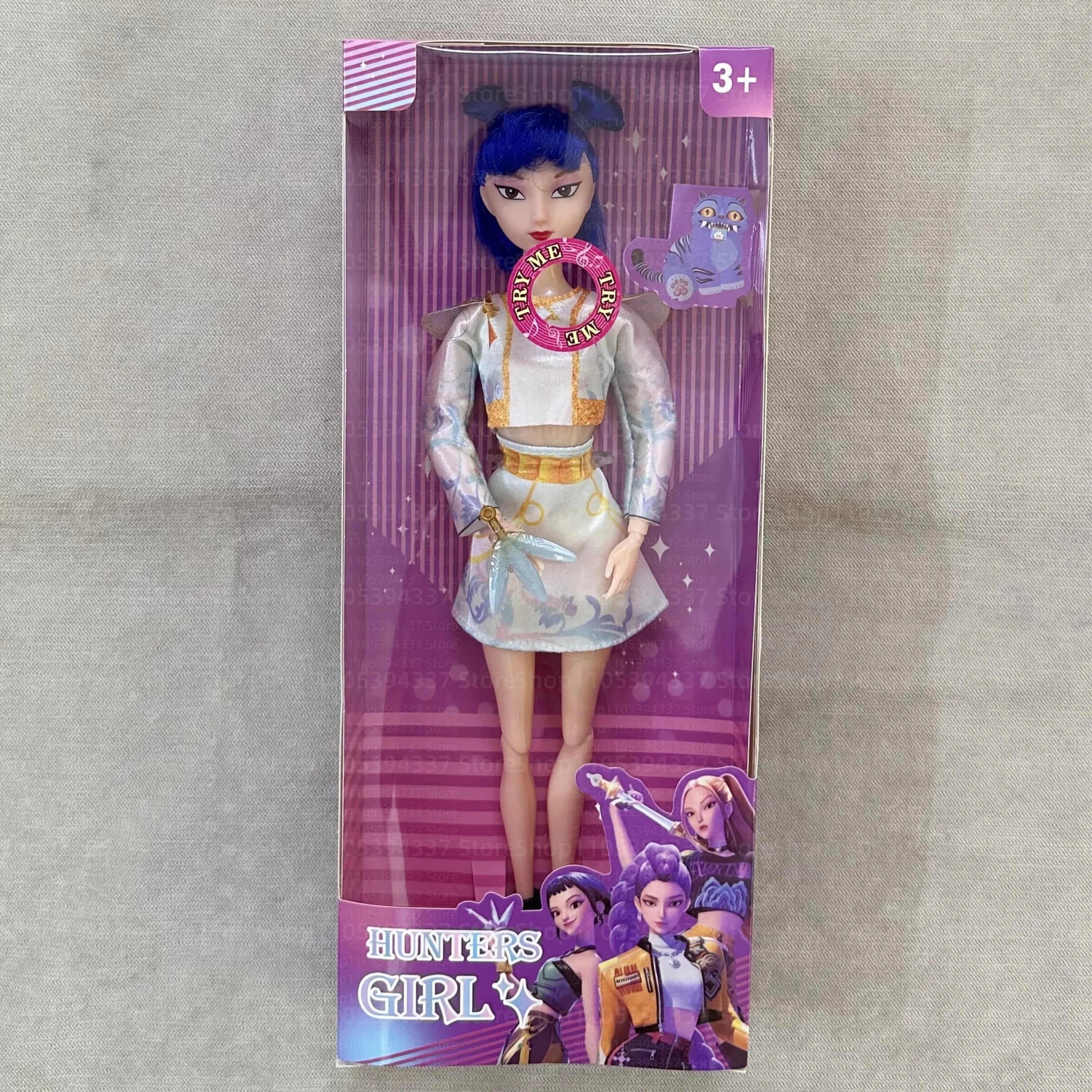 2026 Hot Music Style Demonic Group Anime Figure Rumi Mira Zoey Action Figure Cosplay Doll Cute Gift for Kids Birthday Gifts