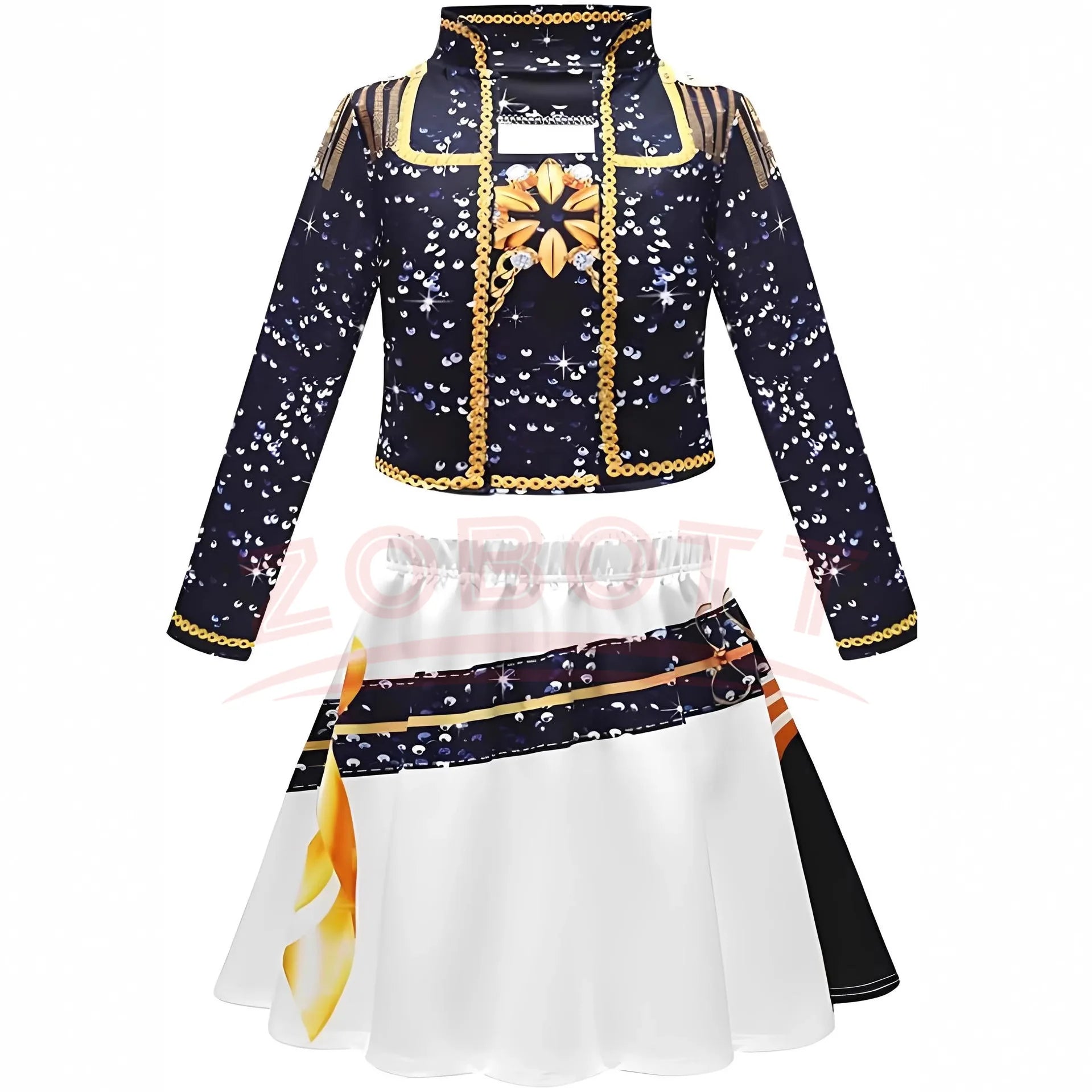 2026 HOT Kpop Demon Hunter Anime Movie Kids Cosplay Rumi Zoey Mira 3D Print Costume Suit Clothes KPop Rumi Zoey Cosplay Outfit