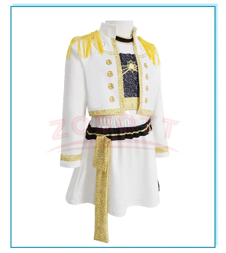 2026 HOT Kpop Demon Hunter Anime Movie Kids Cosplay Rumi Zoey Mira 3D Print Costume Suit Clothes KPop Rumi Zoey Cosplay Outfit