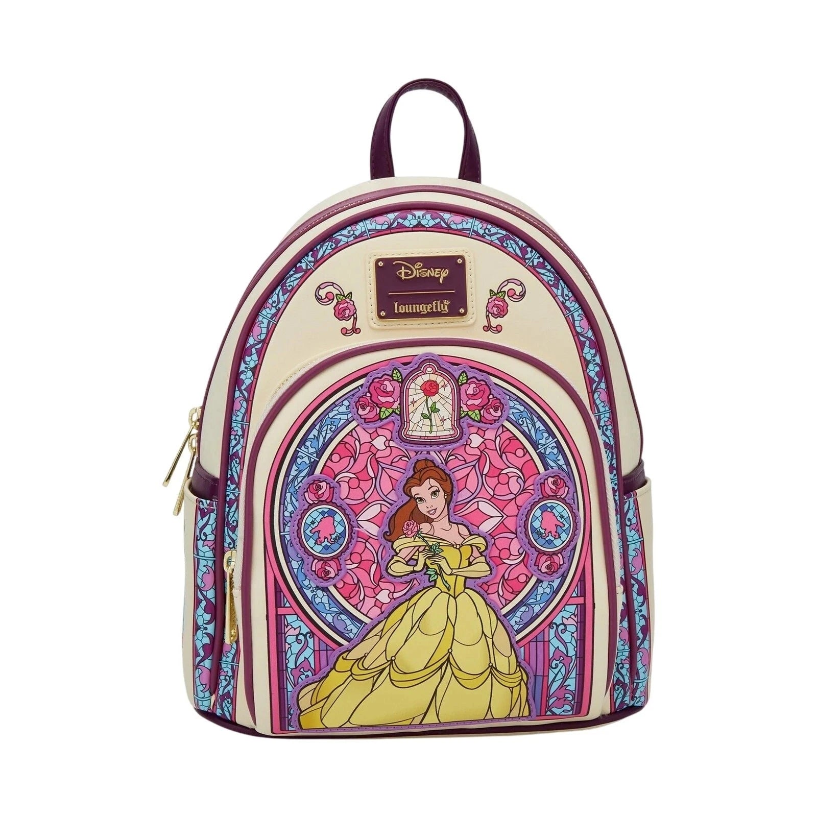 Disney Inside Out Sadness Cosplay Mini-Rucksack PU Leather Backpack Cartoon Lotso Stitch Fashion Cute Girl Storage Bag