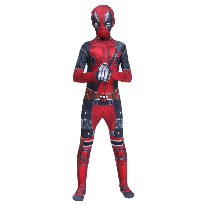 Spiderman Costume for Kids Adult Tobey Maguire Cosplay Bodysuit Superhero Zentai Suit Jumpsuit Halloween Carnival Party Costumes