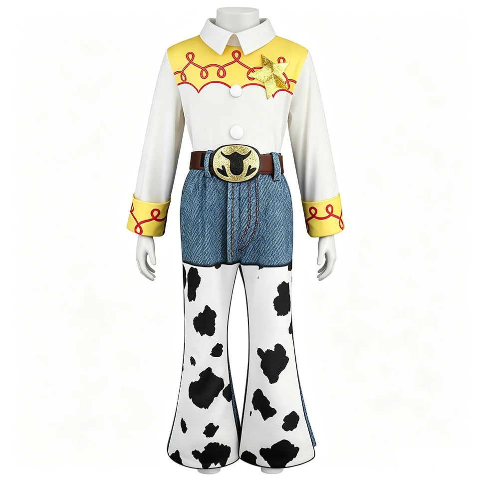 Woody Jessie Western Fancy Toy Kids Clothes Halloween Cosplay Performance Children's Costume Carnival Party Boys Girls Outfits