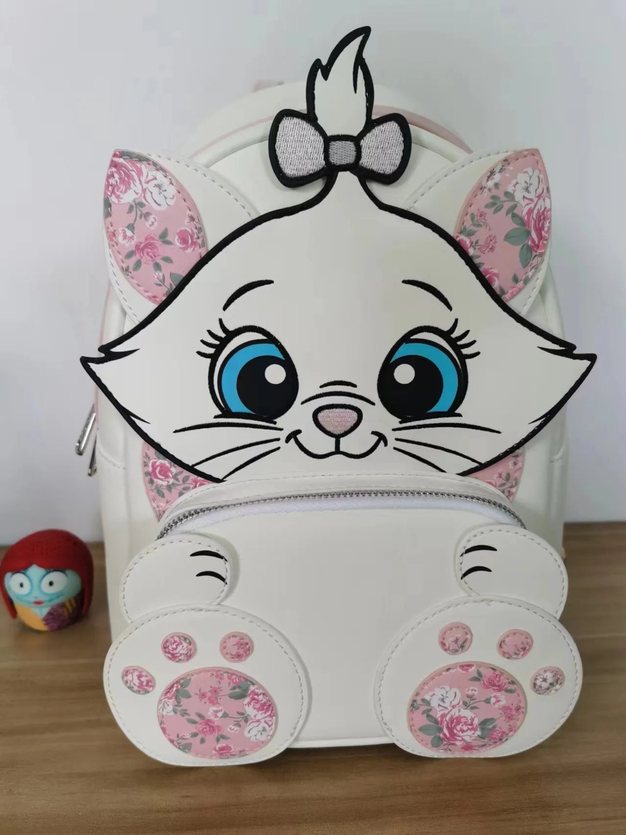Disney Inside Out Sadness Cosplay Mini-Rucksack PU Leather Backpack Cartoon Lotso Stitch Fashion Cute Girl Storage Bag