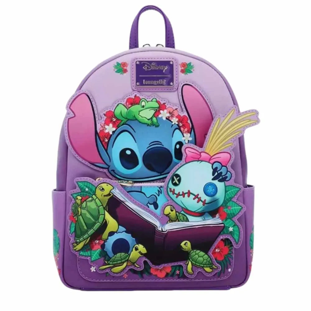 The Aristocats Marie Lady Floral Footsy Double Strap Shoulder Bag Mini Backpack Cute Backpack Bags for Women School Backpack