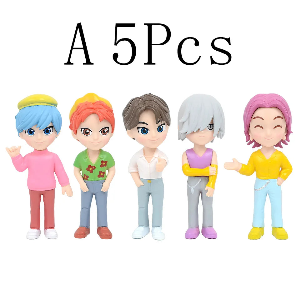HOT K-pops D-emon H-unters Figure Rumi Zoe Mira anime polyvinyl chloride character collection desktop trinkets Childrens gift