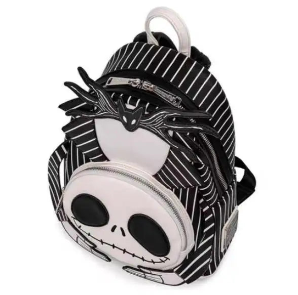 Disney Inside Out Sadness Cosplay Mini-Rucksack PU Leather Backpack Cartoon Lotso Stitch Fashion Cute Girl Storage Bag