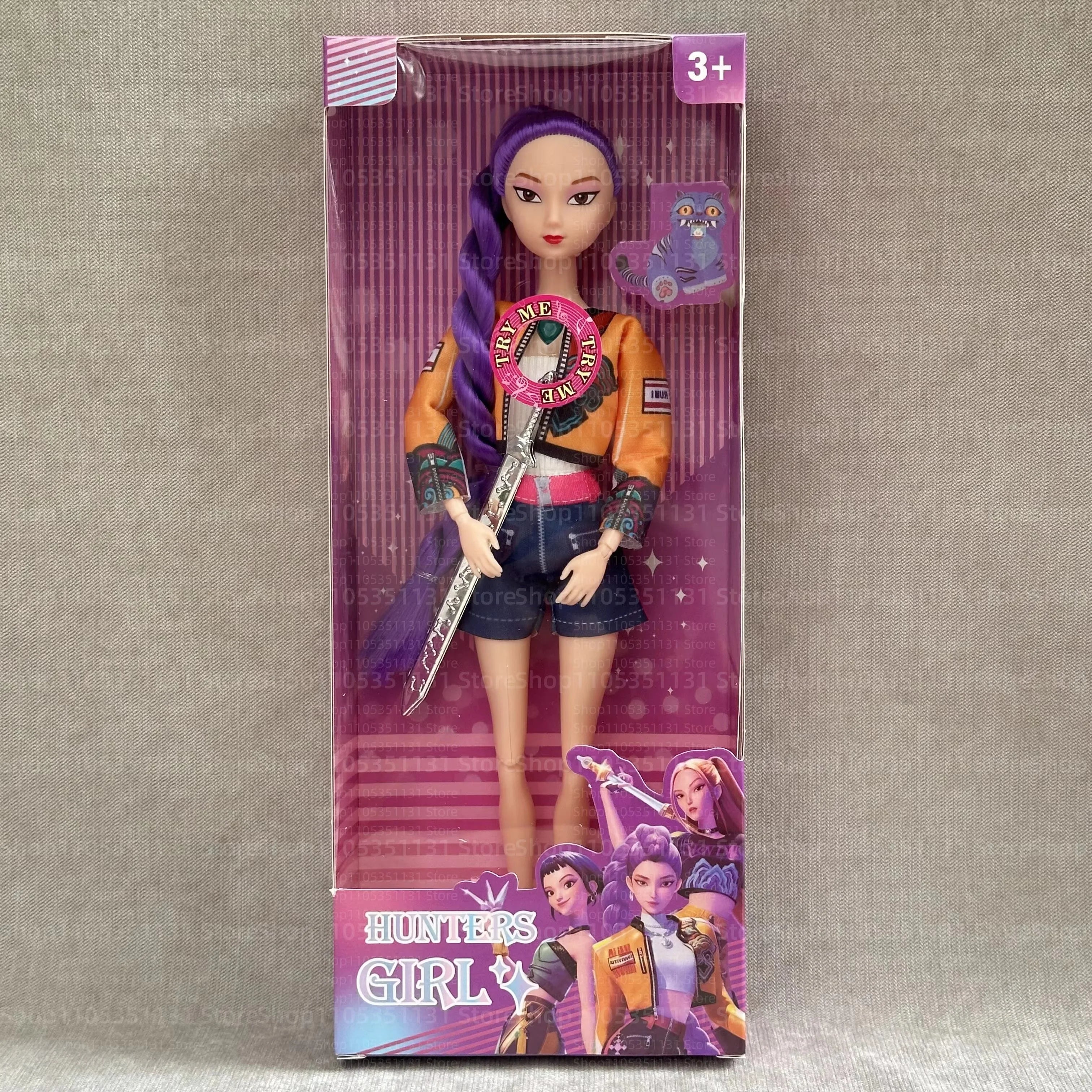 2026 Hot Music Style Demonic Group Anime Figure Rumi Mira Zoey Action Figure Cosplay Doll Cute Gift for Kids Birthday Gifts