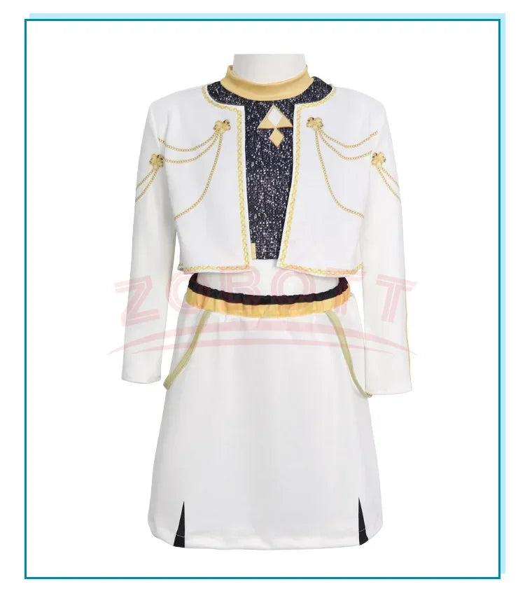 2026 HOT Kpop Demon Hunter Anime Movie Kids Cosplay Rumi Zoey Mira 3D Print Costume Suit Clothes KPop Rumi Zoey Cosplay Outfit