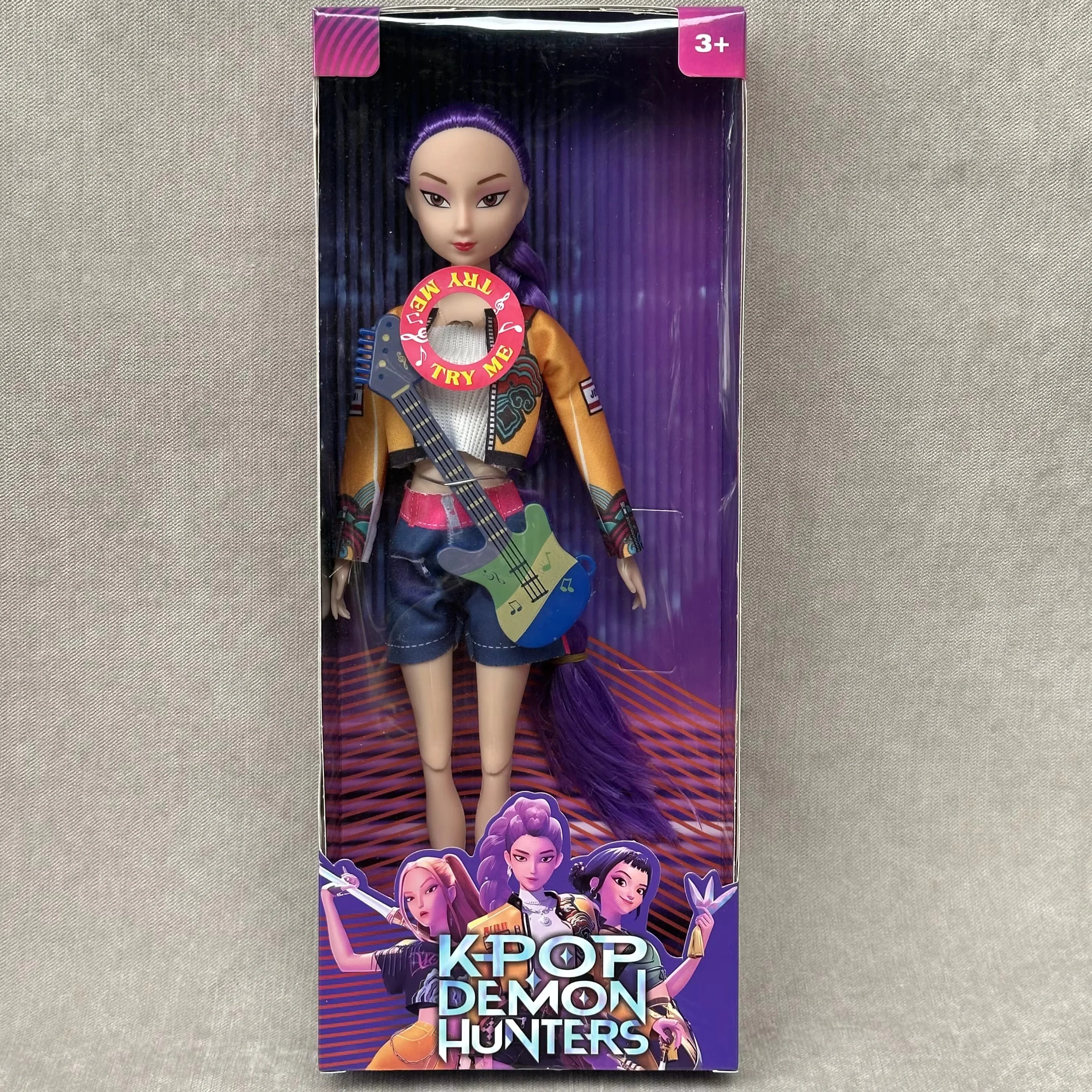 2026 Hot Music Style Demonic Group Anime Figure Rumi Mira Zoey Action Figure Cosplay Doll Cute Gift for Kids Birthday Gifts