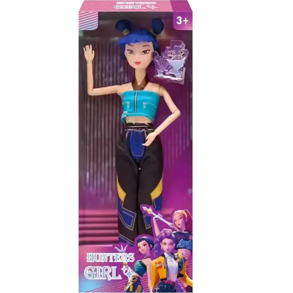 2026 Hot Music Style Demonic Group Anime Figure Rumi Mira Zoey Action Figure Cosplay Doll Cute Gift for Kids Birthday Gifts