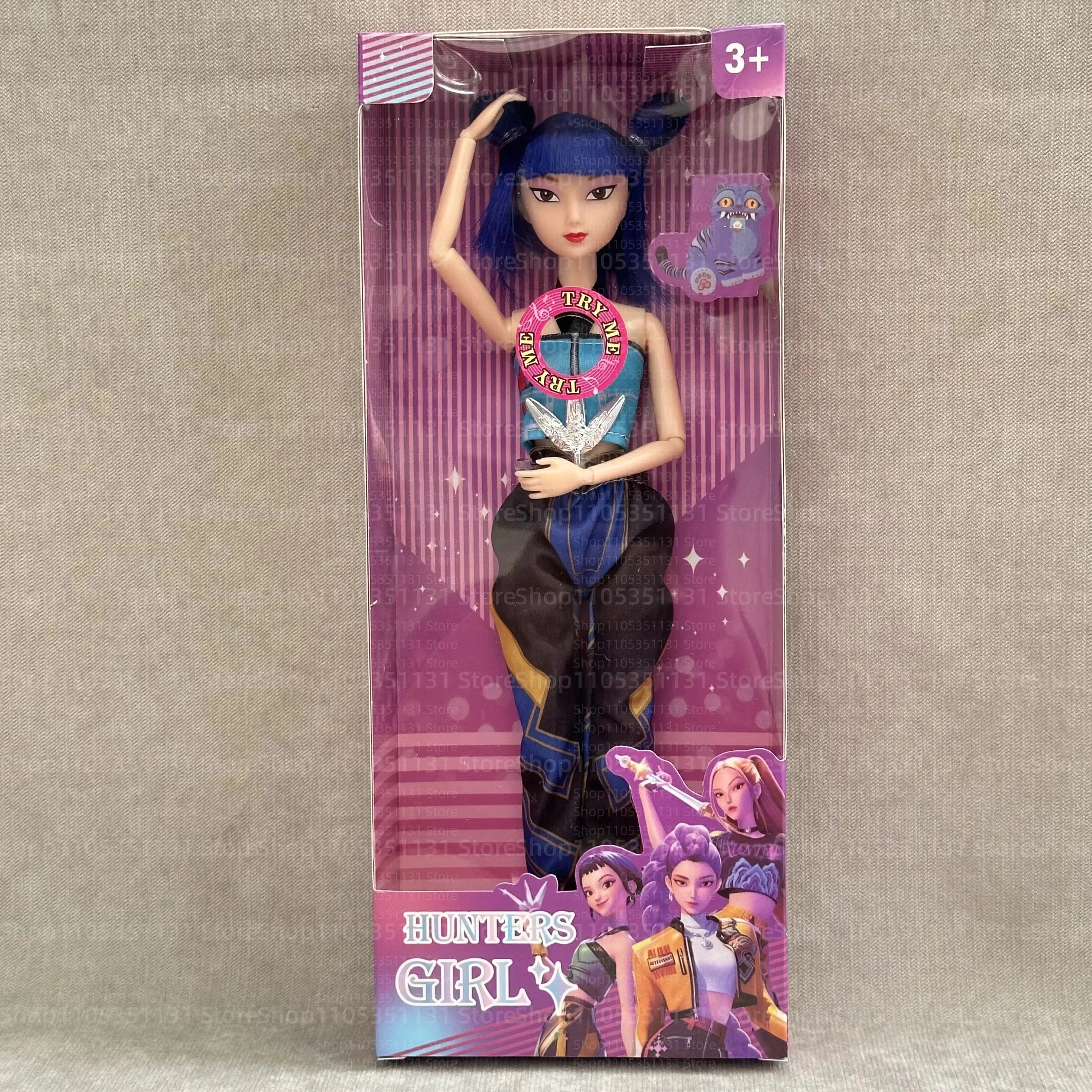 2026 Hot Music Style Demonic Group Anime Figure Rumi Mira Zoey Action Figure Cosplay Doll Cute Gift for Kids Birthday Gifts