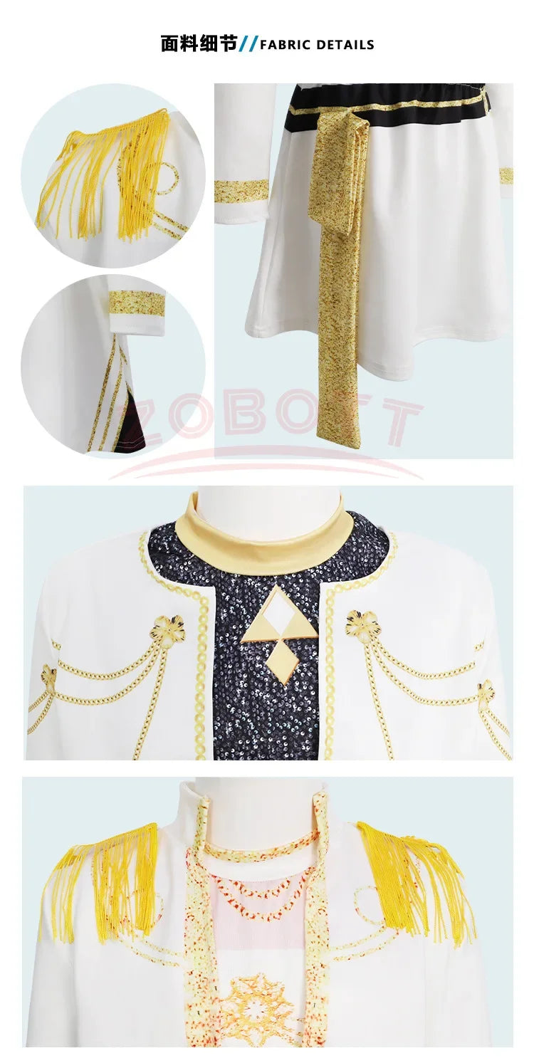 2026 HOT Kpop Demon Hunter Anime Movie Kids Cosplay Rumi Zoey Mira 3D Print Costume Suit Clothes KPop Rumi Zoey Cosplay Outfit