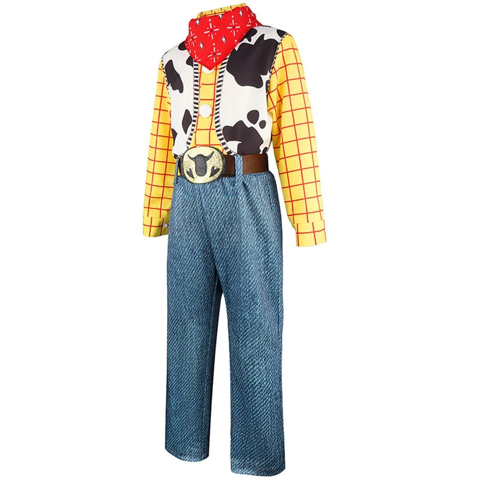 Woody Jessie Western Fancy Toy Kids Clothes Halloween Cosplay Performance Children's Costume Carnival Party Boys Girls Outfits