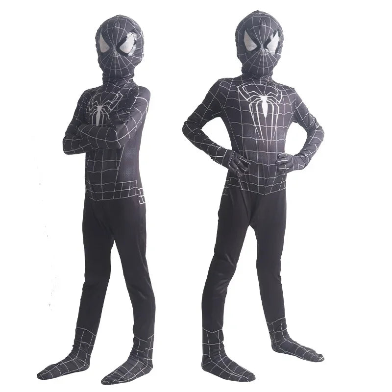 Spiderman Costume for Kids Adult Tobey Maguire Cosplay Bodysuit Superhero Zentai Suit Jumpsuit Halloween Carnival Party Costumes