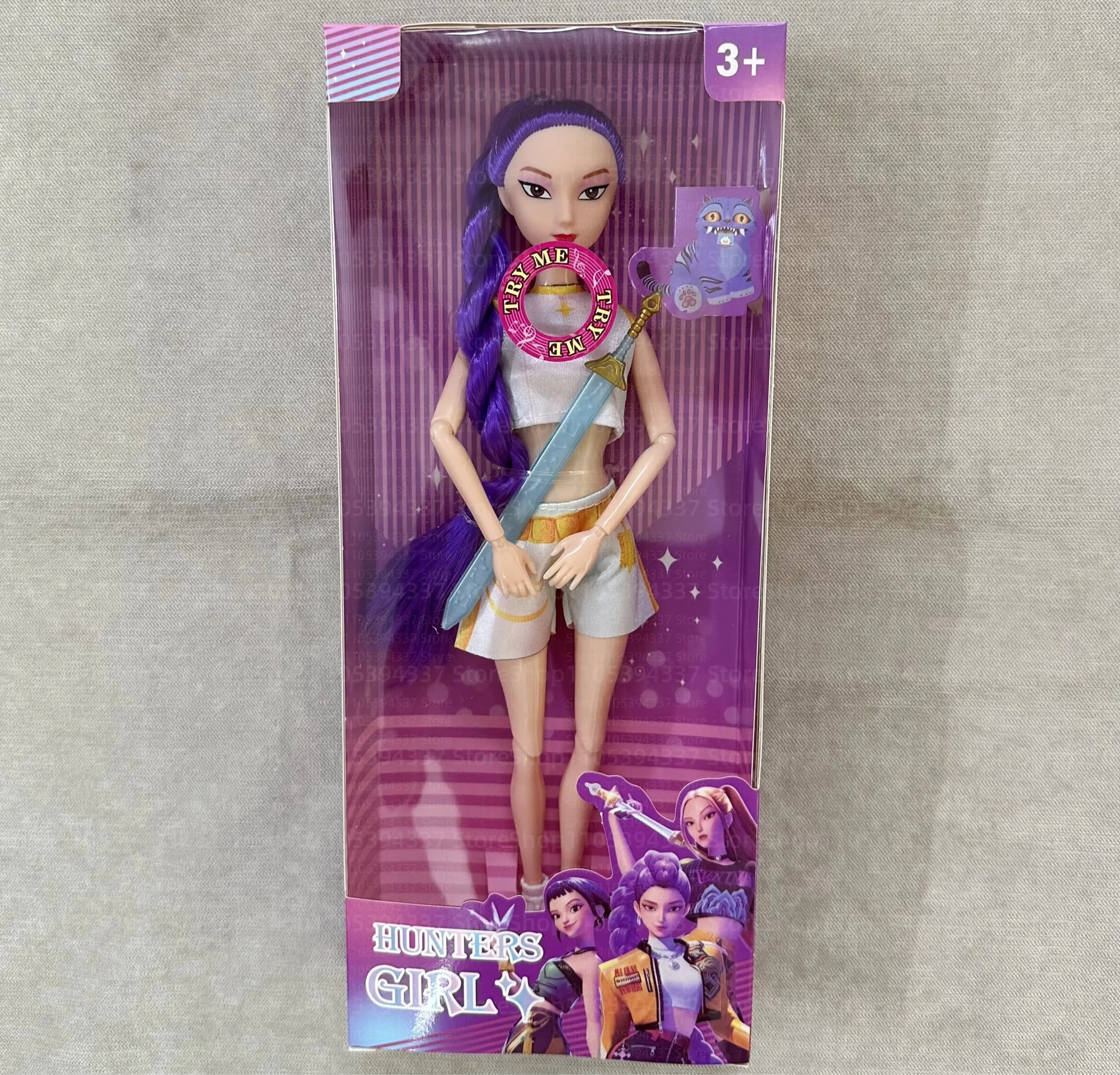 2026 Hot Music Style Demonic Group Anime Figure Rumi Mira Zoey Action Figure Cosplay Doll Cute Gift for Kids Birthday Gifts