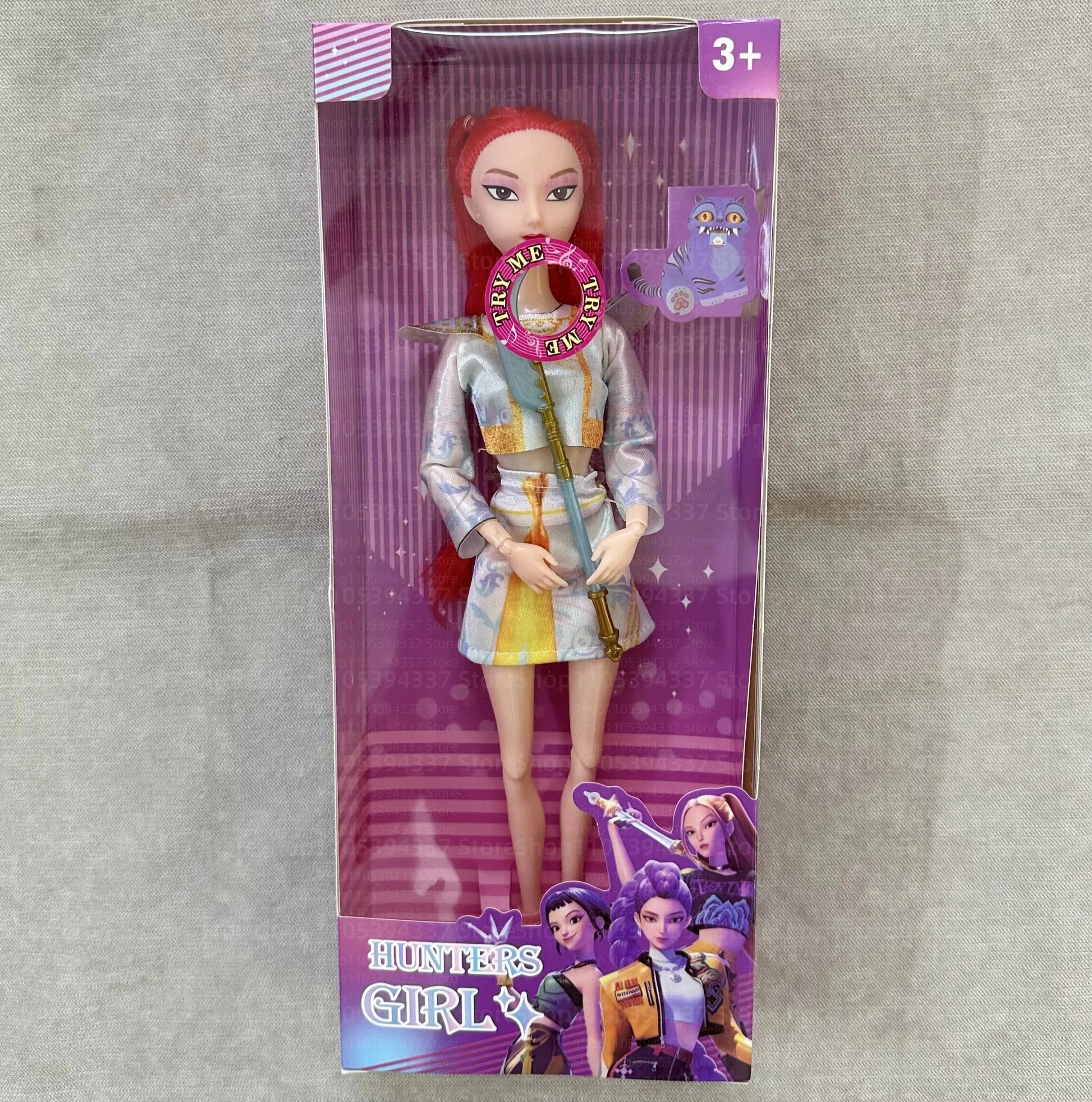 2026 Hot Music Style Demonic Group Anime Figure Rumi Mira Zoey Action Figure Cosplay Doll Cute Gift for Kids Birthday Gifts
