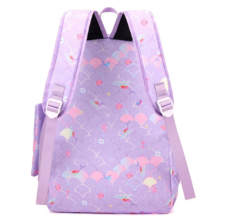 Fashion KPop Demon Hunters Backpacks 3pcs Rumi Mira Zoey HUNTR/ Boys School Bags For Women Girls Kawaii Capacity Mochilas