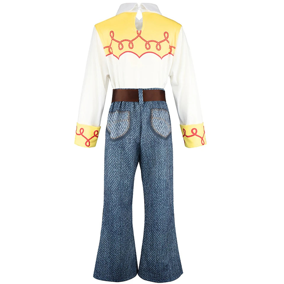 Woody Jessie Western Fancy Toy Kids Clothes Halloween Cosplay Performance Children's Costume Carnival Party Boys Girls Outfits