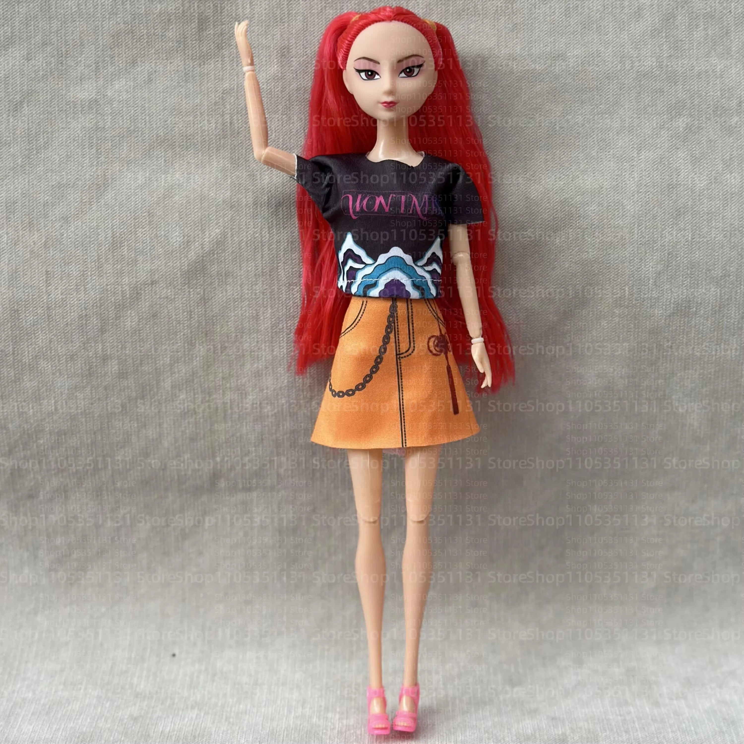 2026 Hot Music Style Demonic Group Anime Figure Rumi Mira Zoey Action Figure Cosplay Doll Cute Gift for Kids Birthday Gifts