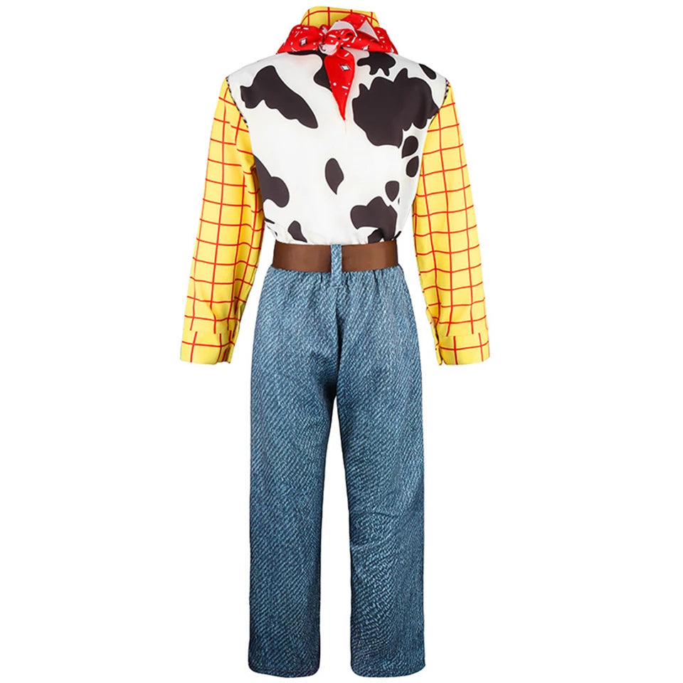 Woody Jessie Western Fancy Toy Kids Clothes Halloween Cosplay Performance Children's Costume Carnival Party Boys Girls Outfits