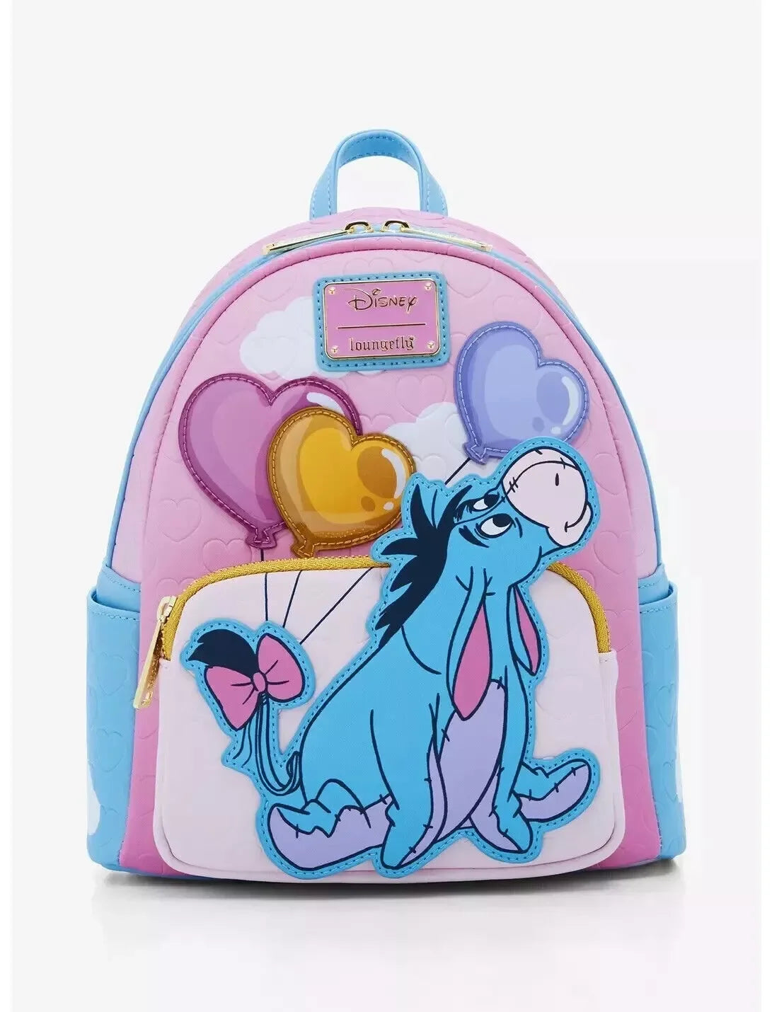 Disney Inside Out Sadness Cosplay Mini-Rucksack PU Leather Backpack Cartoon Lotso Stitch Fashion Cute Girl Storage Bag