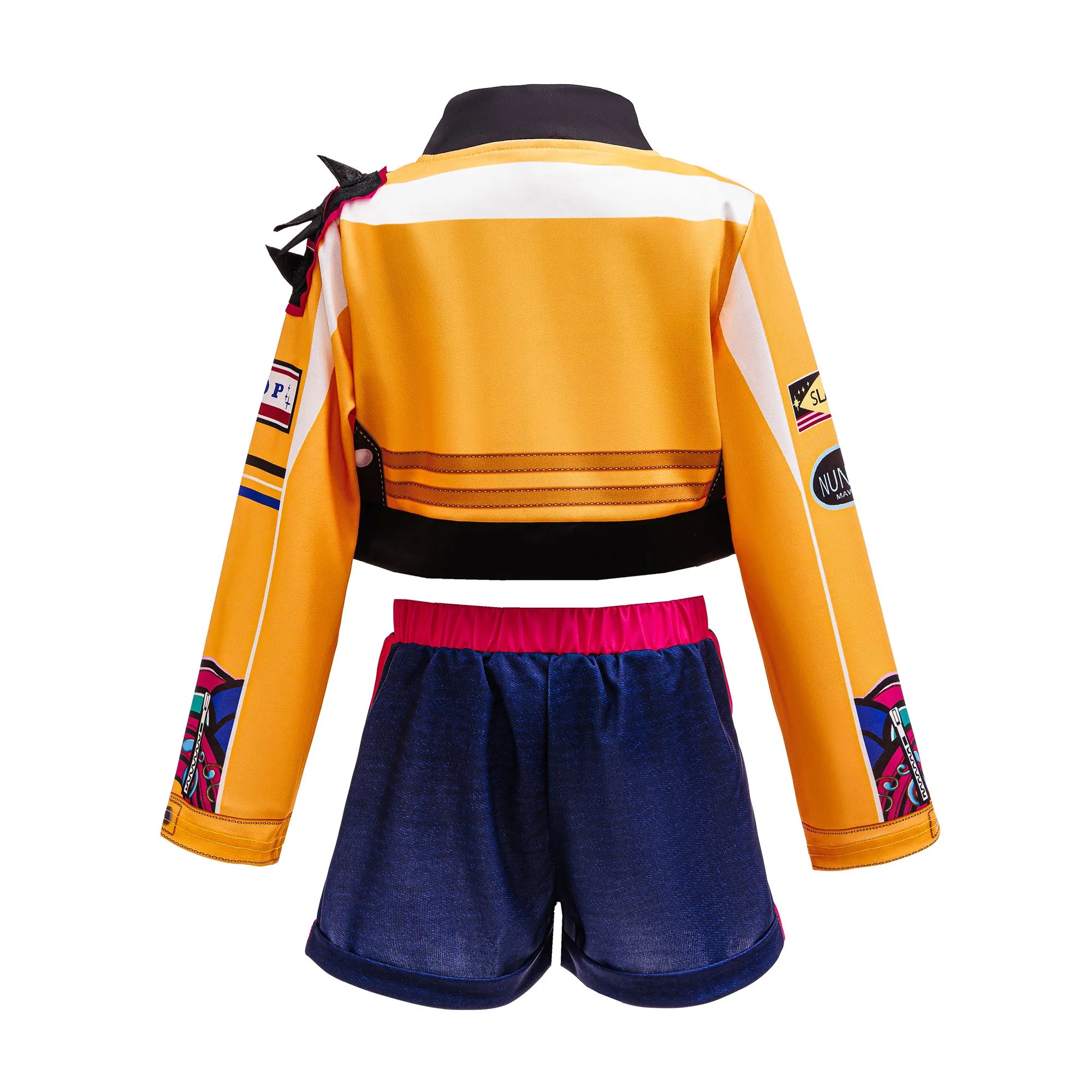 Girl 3D Print 3Pcs Role Play Dress up Popular Korean Music Performance Clothing Dance Costume Child Singer Cosplay Team Uniform