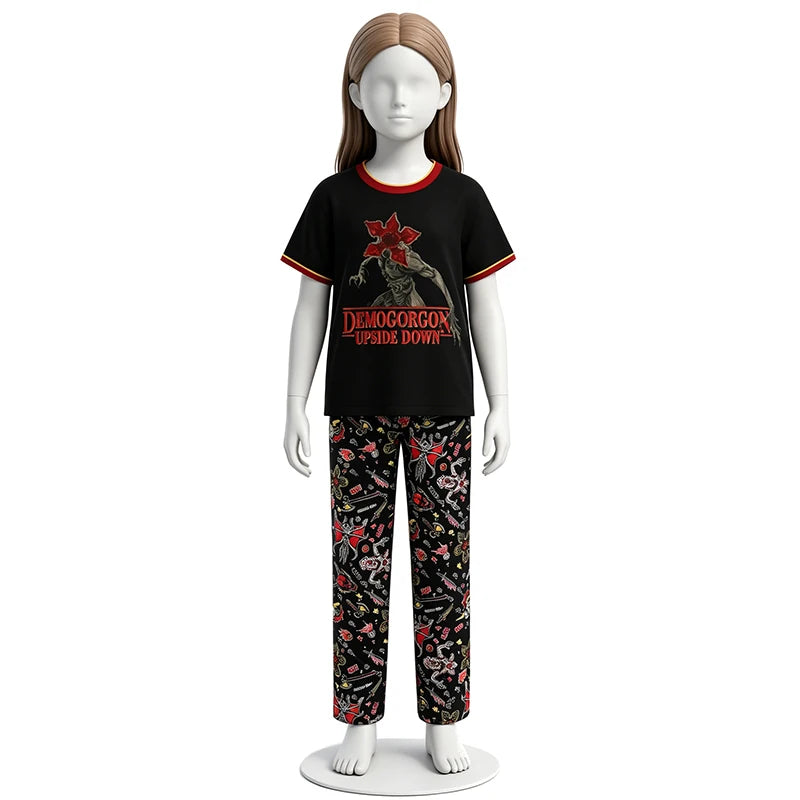 Stranger TV Character Holly Kids Cosplay Costume Halloween Role Play Birthday Party Children's Clothing Carnival Girls Outfits